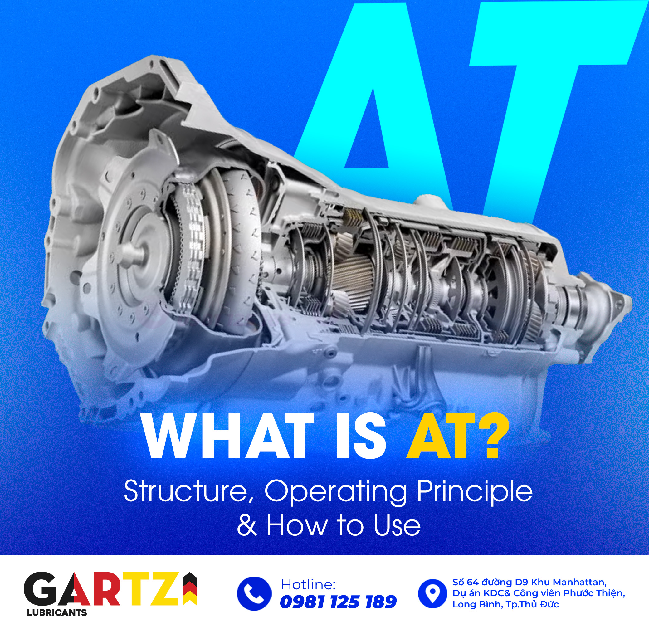 Automatic Transmission (AT): Structure, Operating Principle & How to Use