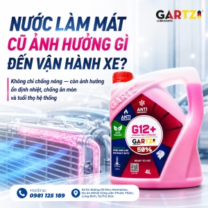 Nước làm mát xuống cấp ảnh hưởng gì đến vận hành xe?