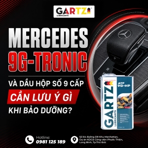Mercedes 9G-Tronic và dầu hộp số 9 cấp cần lưu ý gì khi bảo dưỡng?
