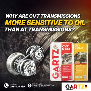 WHY ARE CVT TRANSMISSIONS MORE SENSITIVE TO OIL THAN AT TRANSMISSIONS?