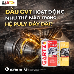 DẦU CVT HOẠT ĐỘNG NHƯ THẾ NÀO TRONG HỆ PULY DÂY ĐAI?