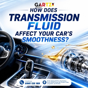 How does transmission fluid affect the smoothness of a car