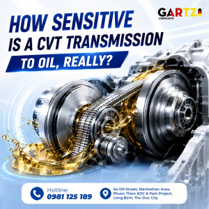 How sensitive are CVT transmissions to oil?