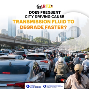 How often should I change the automatic transmission fluid in congested traffic conditions in Vietnam?