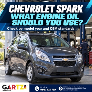 What type of transmission fluid does the Chevrolet Spark use? How to choose based on model year and OEM specifications.