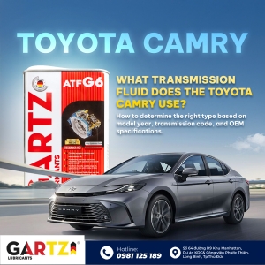 What type of transmission fluid does the Toyota Camry use? How to determine it based on the model year, transmission code, and OEM standard.