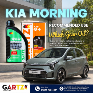 How many liters of transmission fluid are needed for a Kia Morning? Differentiate between drain volume and total system capacity.
