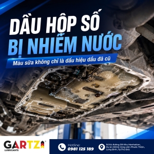 Dầu hộp số bị nhiễm nước nguy hiểm như thế nào?