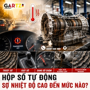 Hộp số tự động sợ nhiệt độ cao đến mức nào?