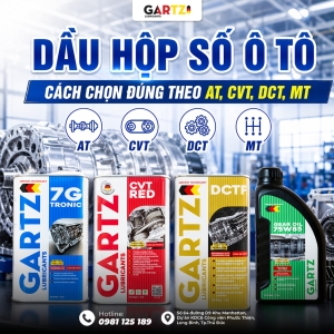 Dầu hộp số ô tô và cách chọn đúng theo từng loại AT, CVT, DCT, MT