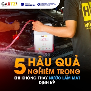 5 Hậu Quả Nghiêm Trọng Khi Bạn Không Thay Nước Làm Mát Định Kỳ?