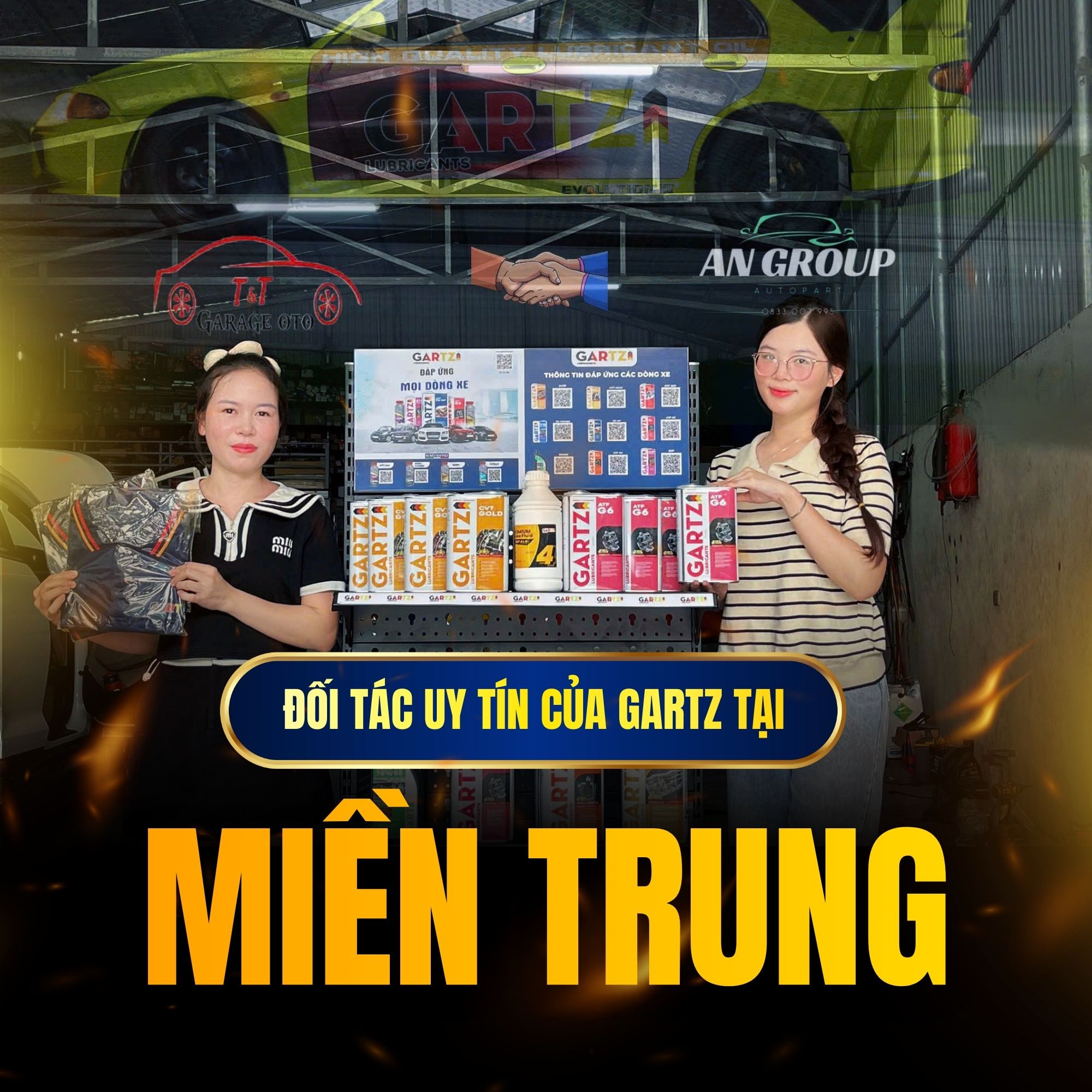 An Group (9188 Auto) - Nhà Phân Phối Chiến Lược Của Gartz Tại Thanh Hóa & Khu Vực Miền Trung