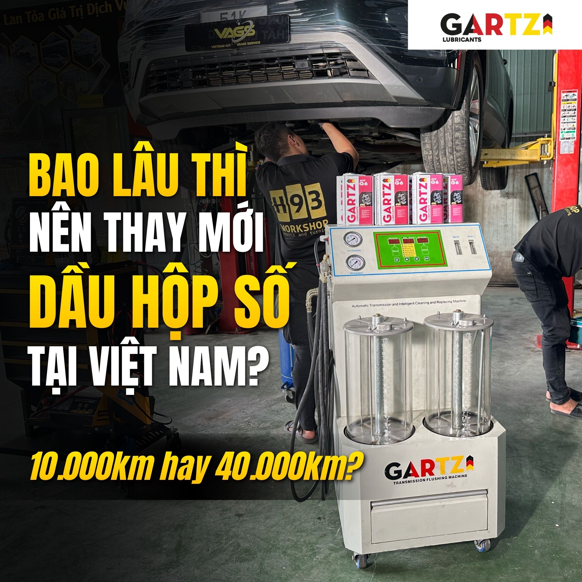 BAO LÂU NÊN THAY DẦU HỘP SỐ TẠI VIỆT NAM?