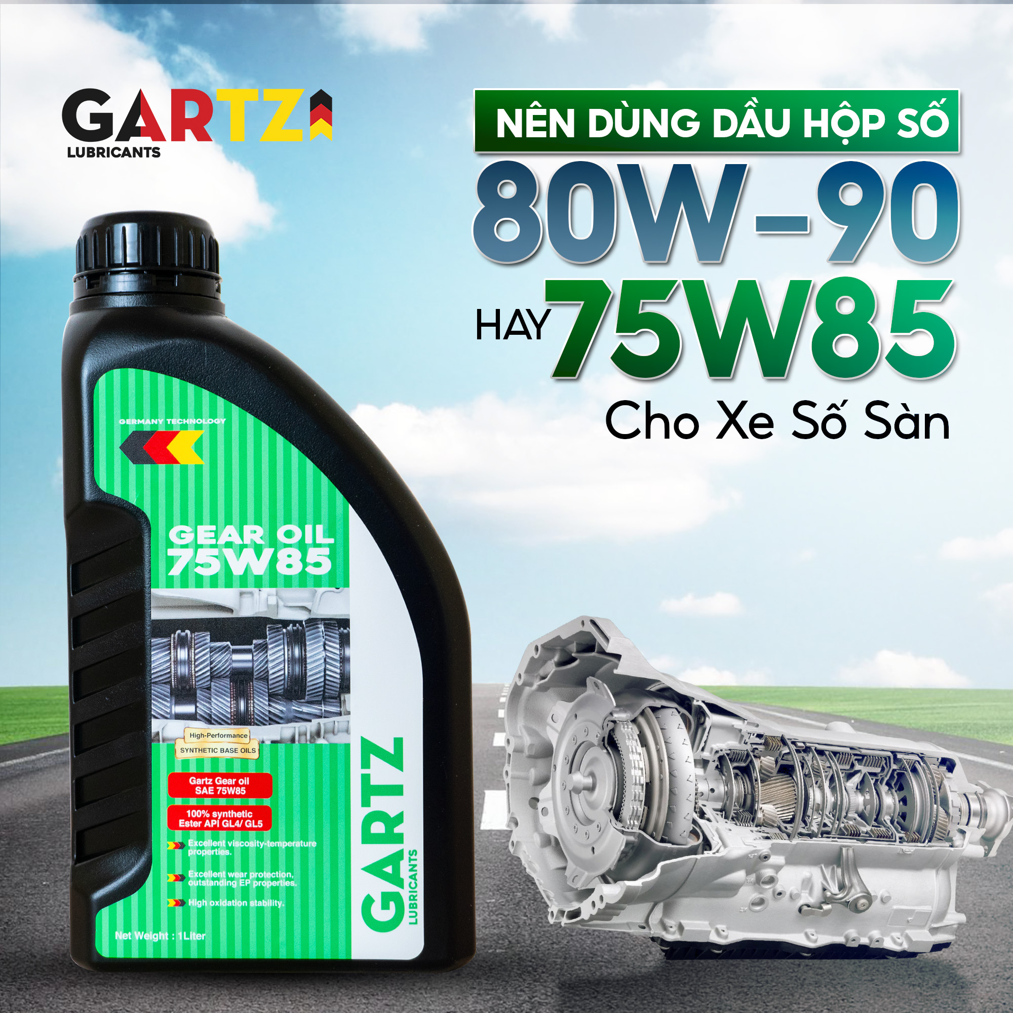 Nên Dùng Dầu Hộp Số 80W-90 hay 75W-85 Cho Xe Số Sàn? So Sánh Chi Tiết