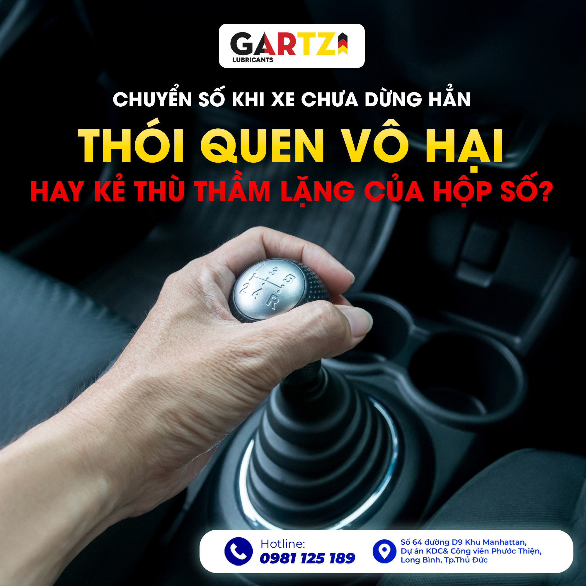 Chuyển Số Khi Ô Tô Chưa Dừng Hẳn: Thói Quen Vô Hại Hay Kẻ Thù Thầm Lặng Của Hộp Số?