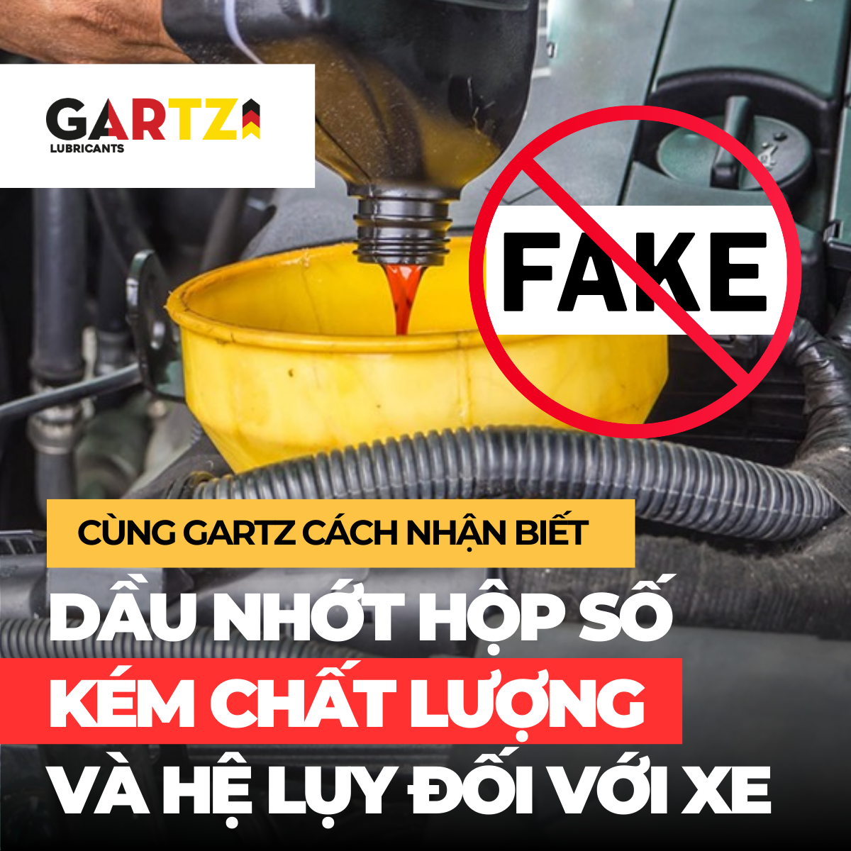 Cùng Gartz Cách Nhận Biết Dầu Nhớt Hộp Số Kém Chất Lượng Và Hệ Lụy Đối Với Xe