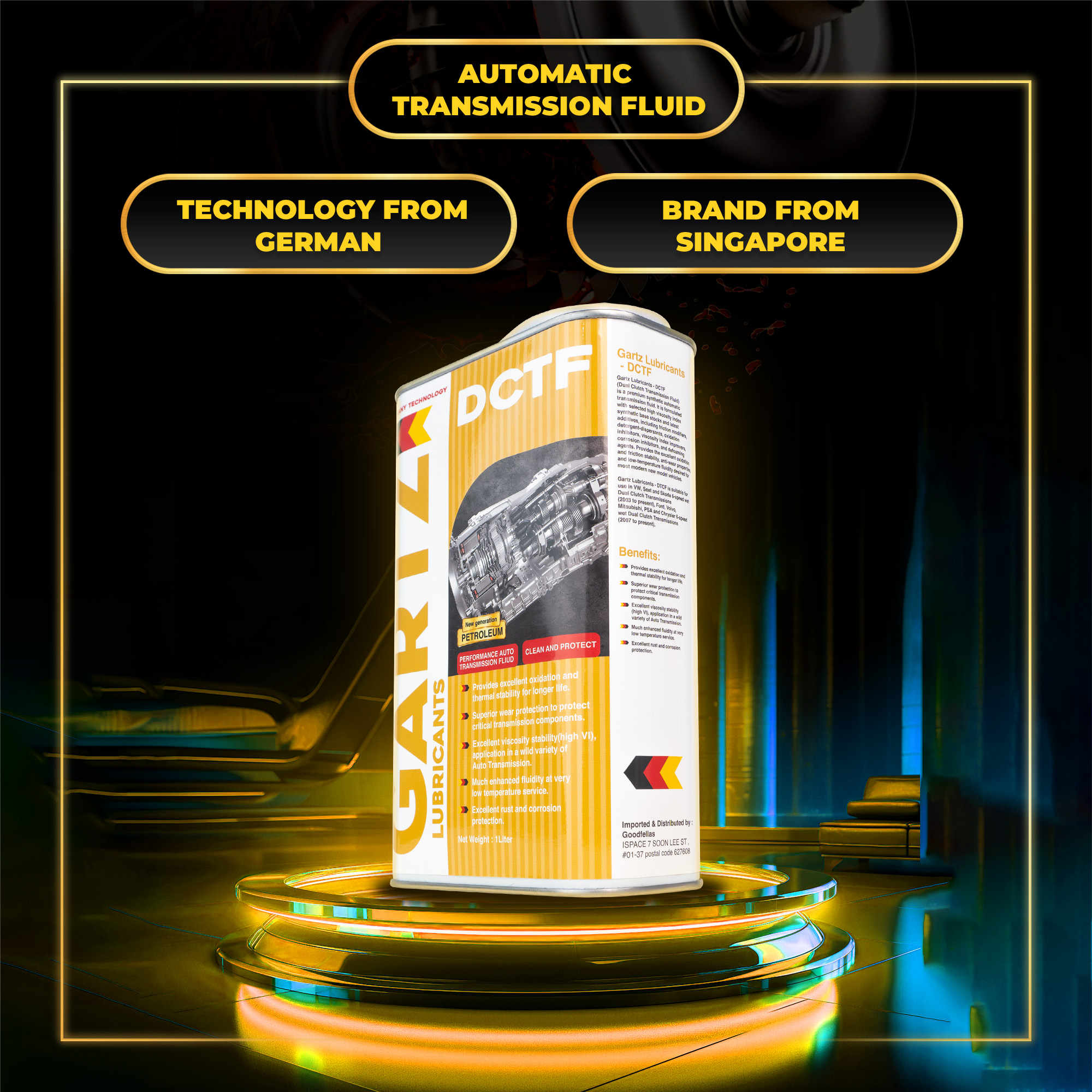 GARTZ DCTF AUTOMATIC TRANSMISSION FLUID 