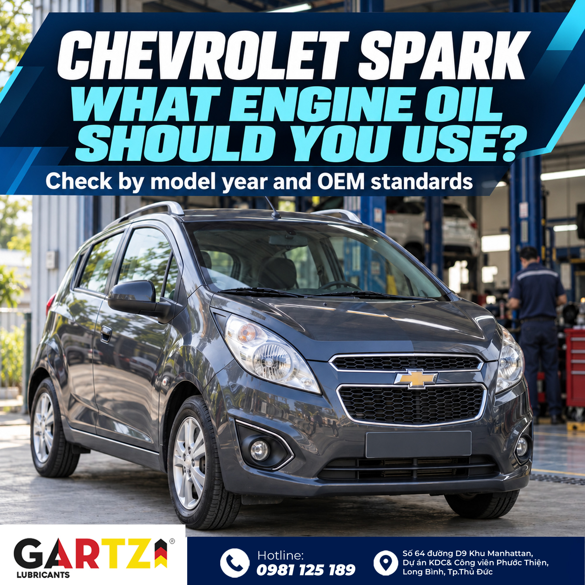 What type of transmission fluid does the Chevrolet Spark use? How to choose based on model year and OEM specifications.