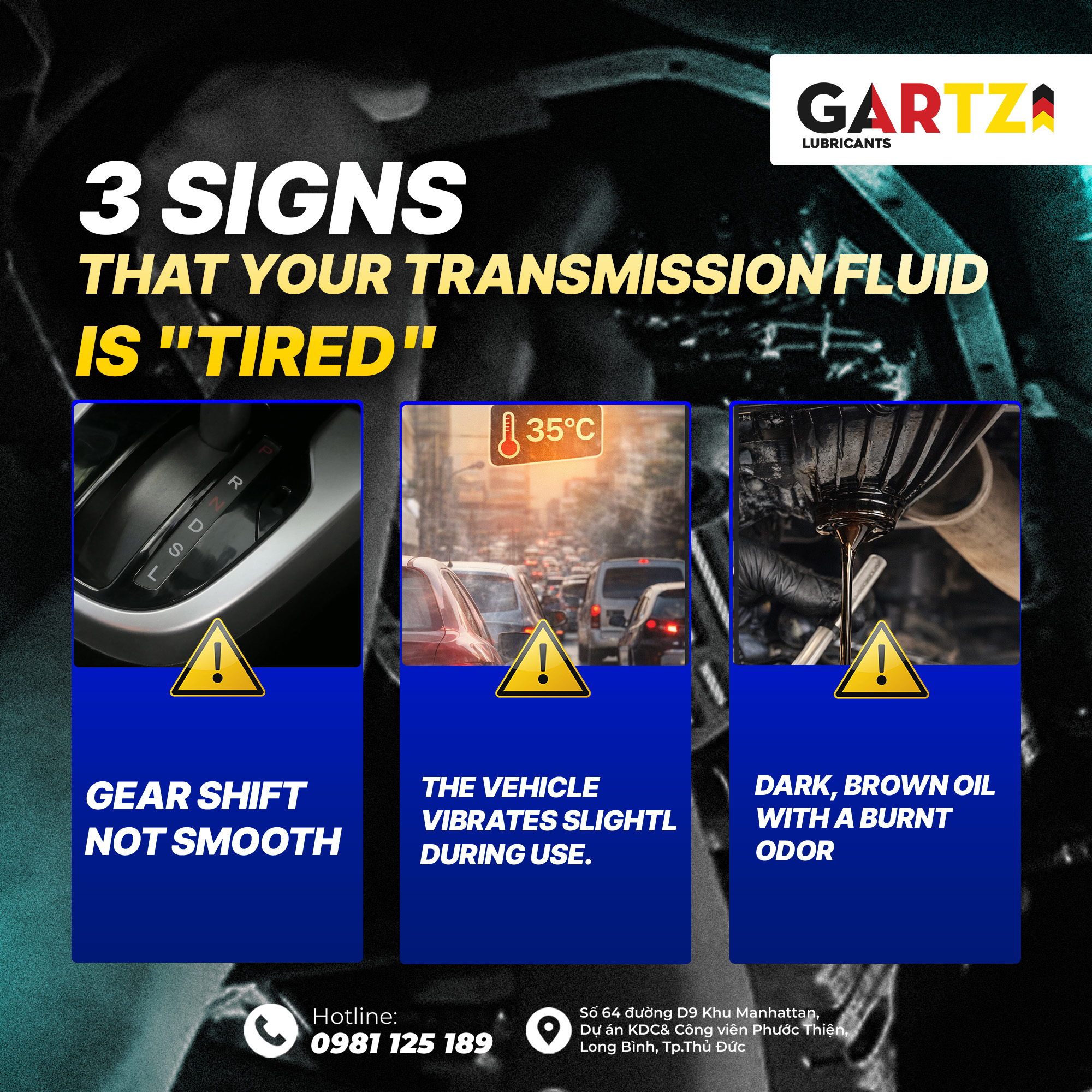 3 Signs That Your Transmission Fluid Is "Tired" Even Without a Fault Code – Analysis of Aging Mechanisms and Real-World Impacts in Vietnam