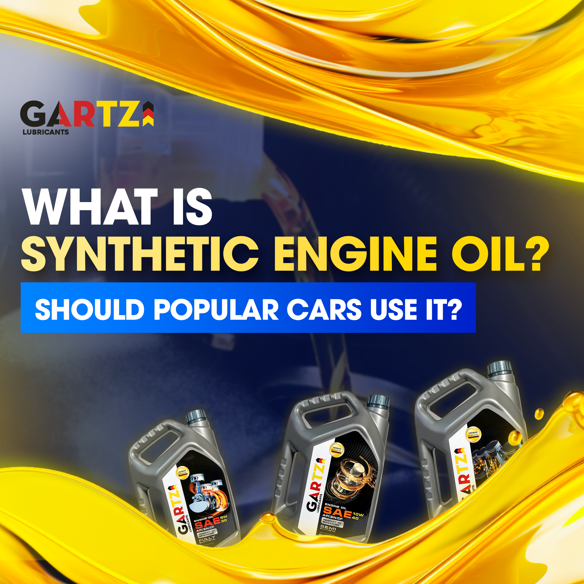 What is synthetic motor oil? Should it be used for mainstream cars?