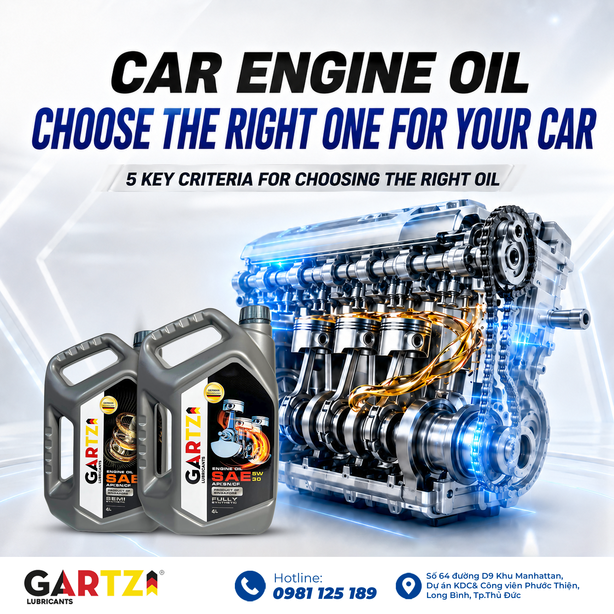 Automotive Engine Oil: A Guide to Choosing the Right One for Your Car