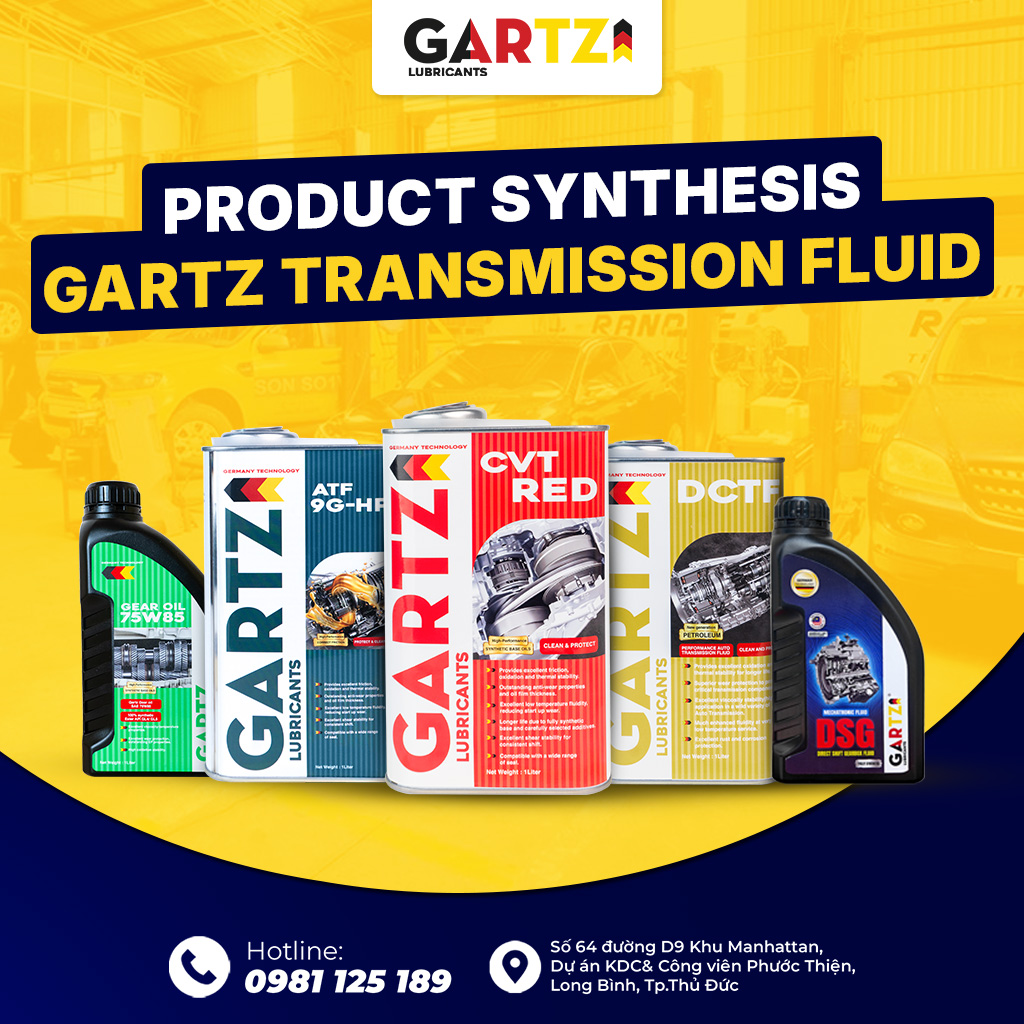 GARTZ TRANSMISSION OIL OVERVIEW: HOW TO CHOOSE THE RIGHT OIL FOR EACH TYPE (AT, CVT, DCT, DSG, MT) IN YOUR CAR