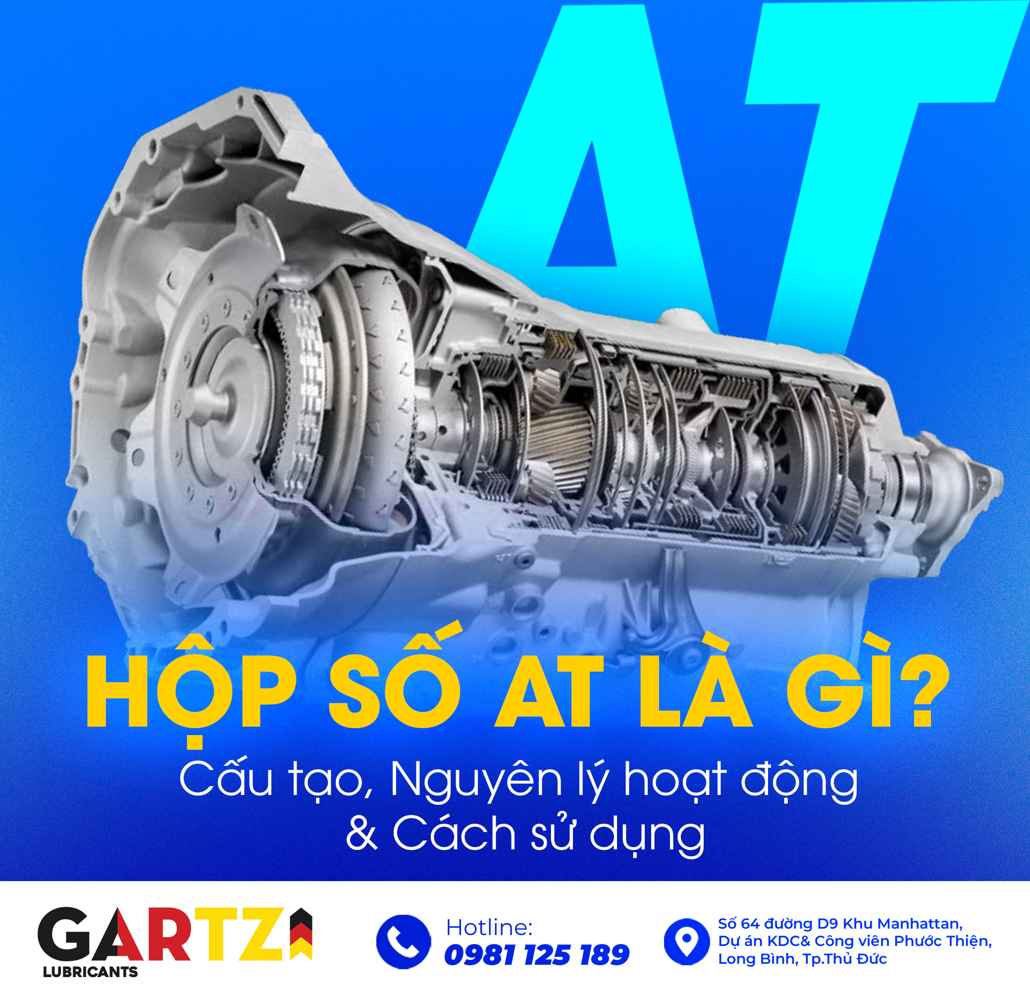 Hộp số tự động (AT): Cấu tạo, Nguyên lý hoạt động & Cách sử dụng
