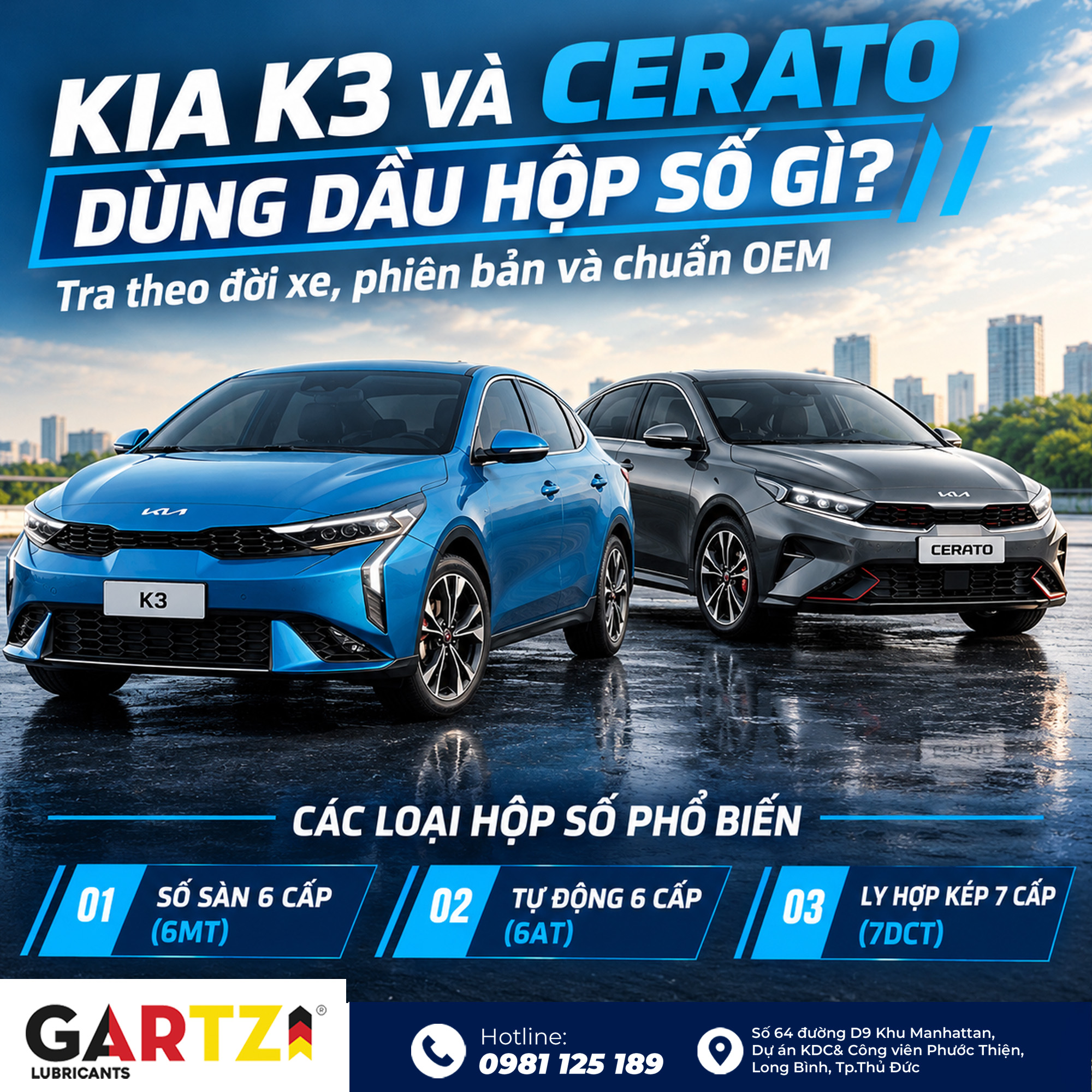 Kia K3 và Cerato dùng dầu hộp số gì? Tra theo đời xe, phiên bản và chuẩn OEM