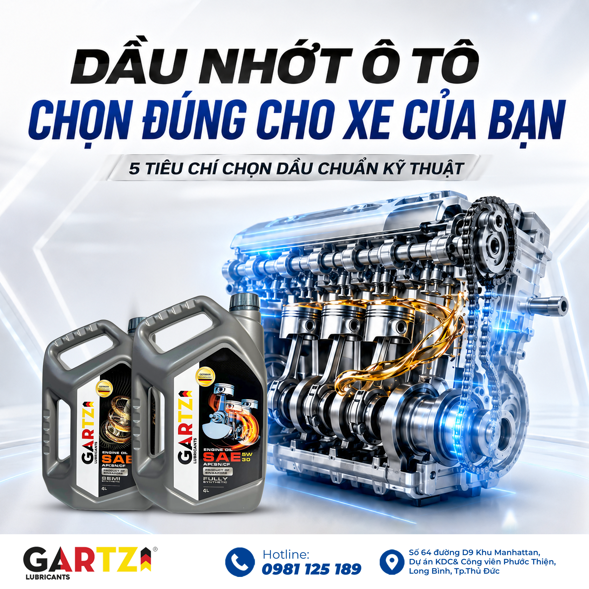 Dầu Nhớt Ô Tô: Hướng Dẫn Chọn Đúng Cho Xe Của Bạn