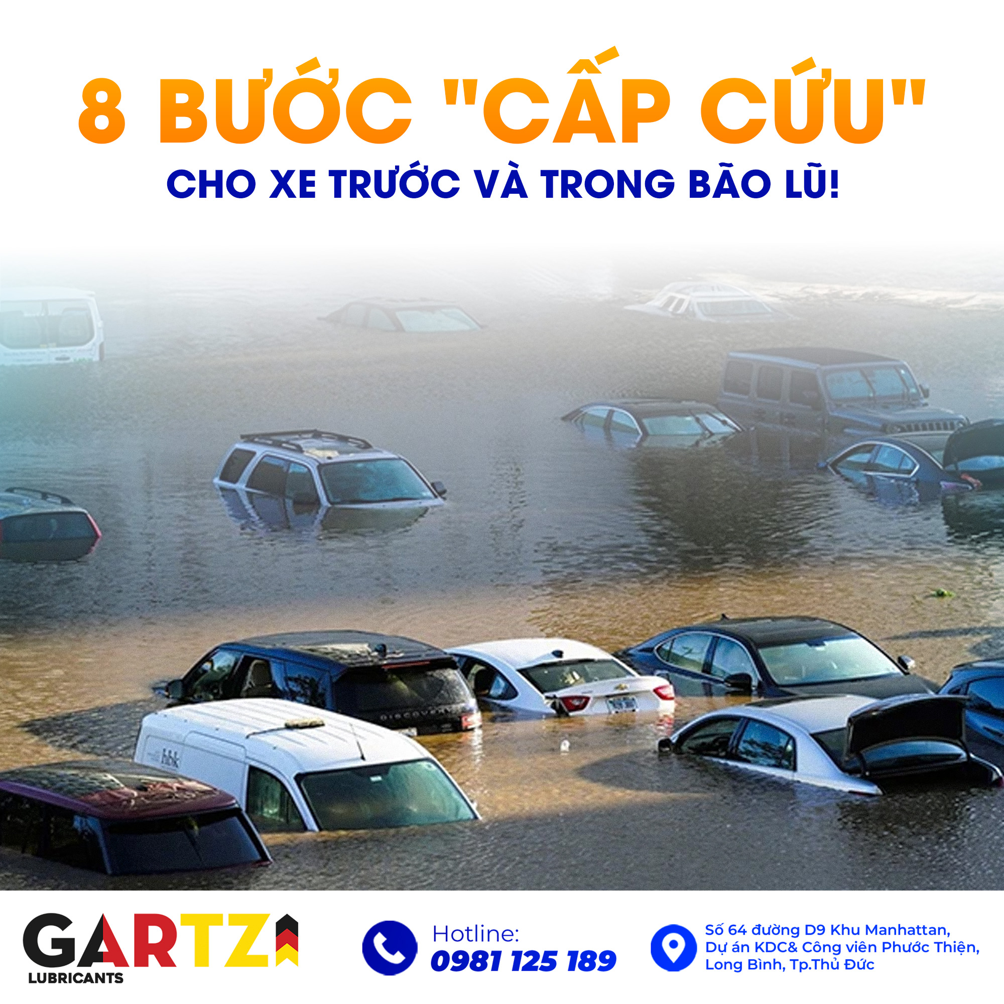 8 Lưu Ý Sống Còn Giúp Bảo Vệ Ô Tô An Toàn Qua Mùa Mưa Lũ