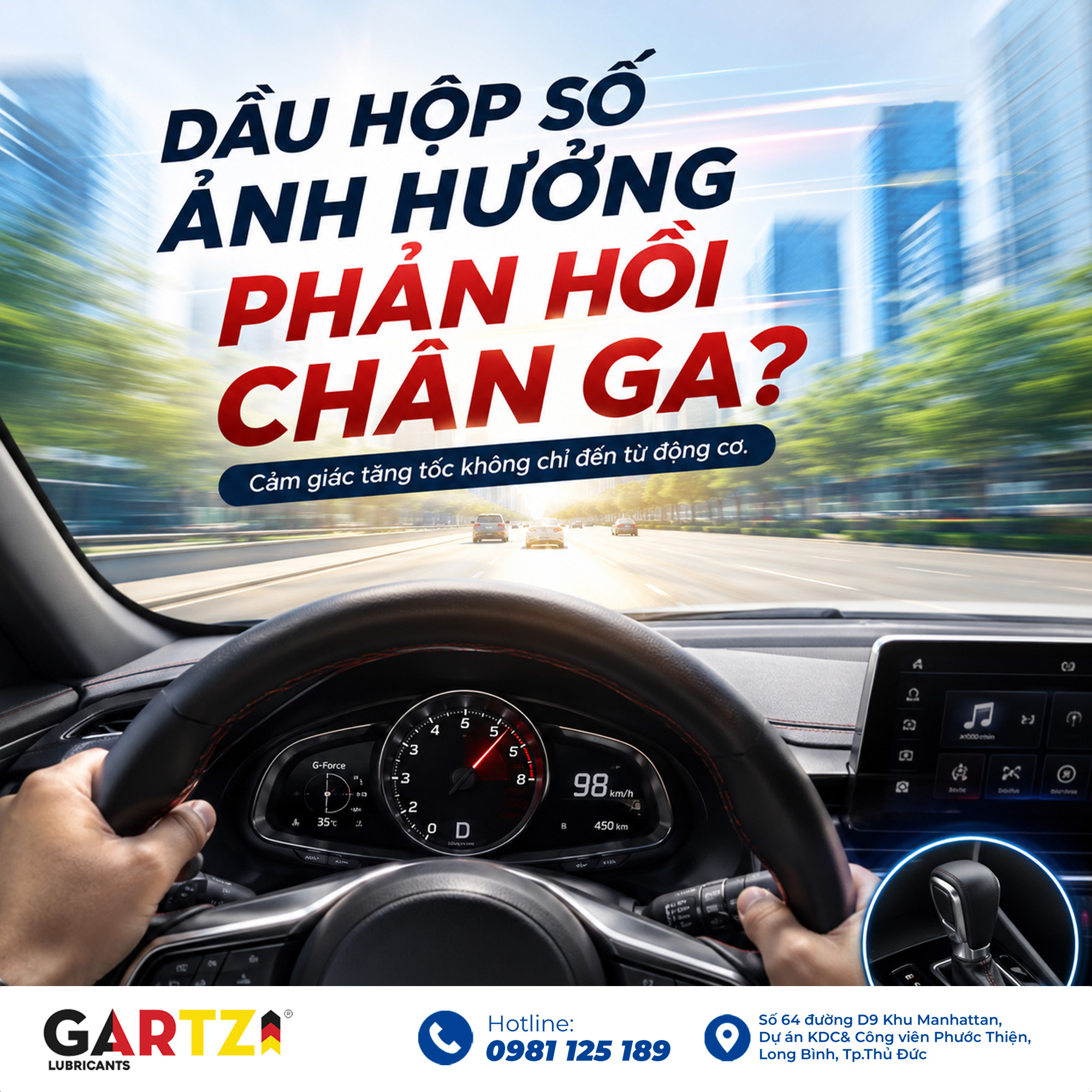 Dầu hộp số ảnh hưởng đến phản hồi chân ga như thế nào?